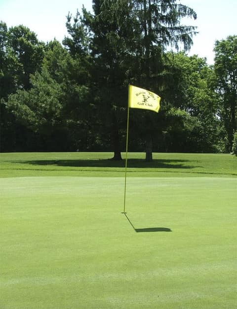 A fairway at Raisin Valley Golf Course