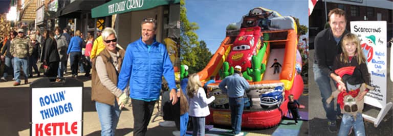 Families at the Appleumpkin Festival